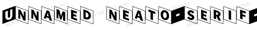 Unnamed neato-serif-regular字体转换